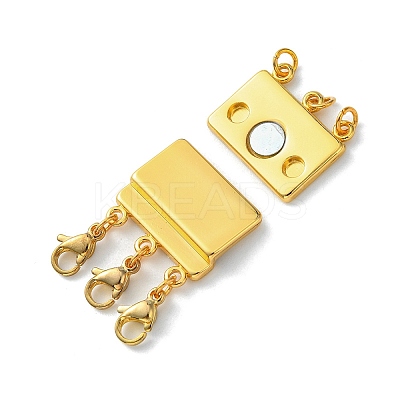 Zinc Alloy Box Magnetic Clasps Converter LS-PALLOY-C159-02LG-1