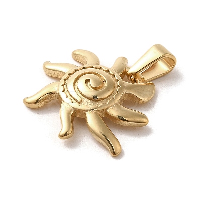 PVD Vacuum Plating 304 Stainless Steel Pendants STAS-B053-26G-1