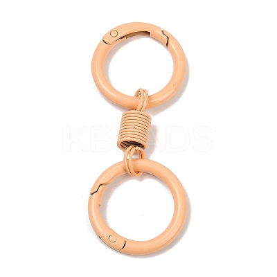 Alloy Spring Gate Clasps PALLOY-Q009-01E-1