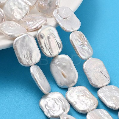 Natural Baroque Keshi Pearl Beads Strands PEAR-P064-01F-06A-1