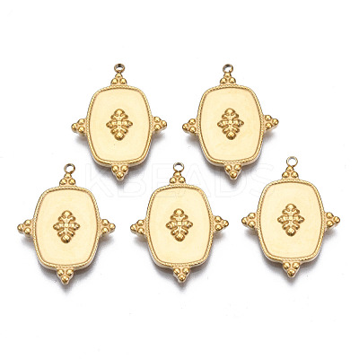 316 Surgical Stainless Steel Pendants STAS-N097-025-1