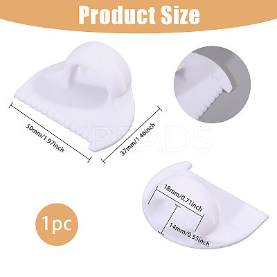 ABS Plastic Quilting Templates AJEW-WH0460-062A-01-1