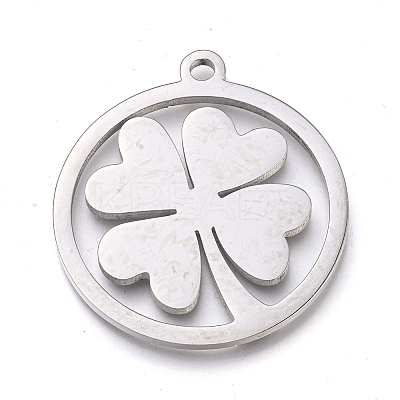 Non-Tarnish 304 Stainless Steel Pendants LS-STAS-L245-018P-1
