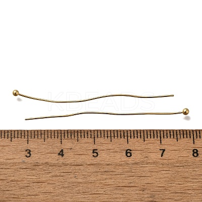 Brass Ball Head Pins KK-H502-03R-G-1