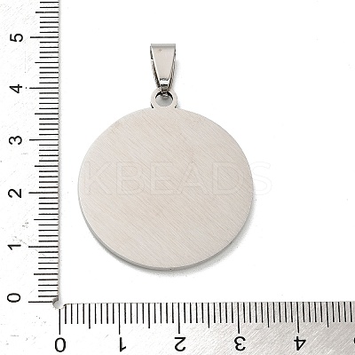 304 Stainless Steel Stamping Blank Tag Pendants STAS-H481-03B-P-1
