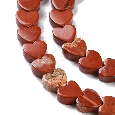 Natural Red Jasper Beads Strands G-M403-A09-02-1