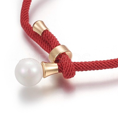 Cotton Cord Bracelets BJEW-F360-D01-1