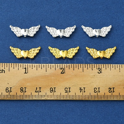100Pcs 2 Colors Alloy Beads FIND-FS0002-48-1