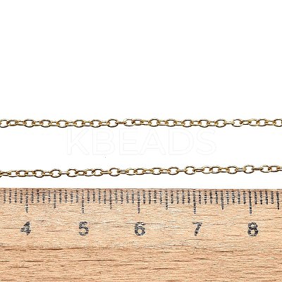Ion Plating(IP) 304 Stainless Steel Cable Necklaces MAK-N016-12G-1