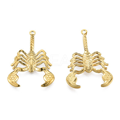 201 Stainless Steel Pendants STAS-N098-169LG-1