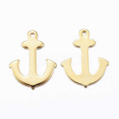 201 Stainless Steel Pendants STAS-H557-30G-1