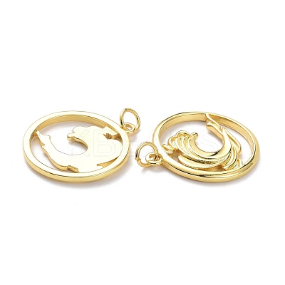Brass Pendants KK-L188-30G-1