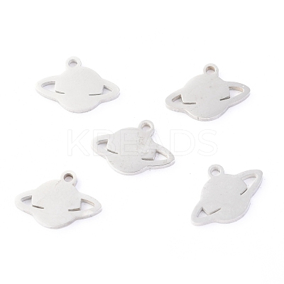 Non-Tarnish 304 Stainless Steel Charms STAS-O142-33P-1