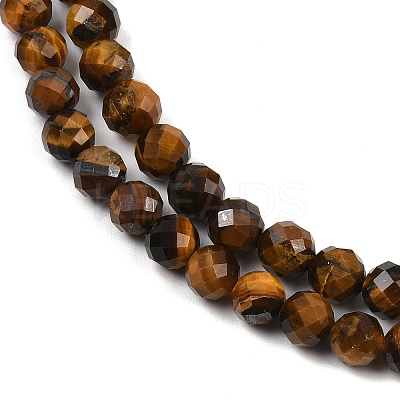 Natural Tiger Eye Beads Strands G-G281-B05-6mm-1