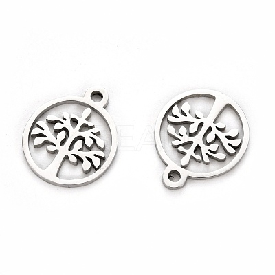 Non-Tarnish 304 Stainless Steel Charms STAS-I151-46P-1