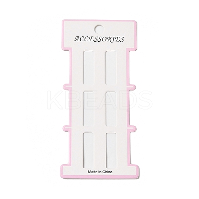 Cardboard Paper Jewelry Display Cards CDIS-A006-08-1