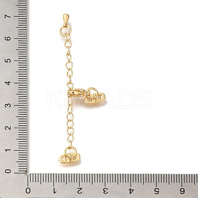 Brass Lobster Claw Clasps KK-K388-61G-1