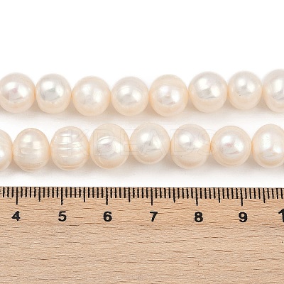 Natural Cultured Freshwater Pearl Beads Strands PEAR-I007-07Z-10C-1