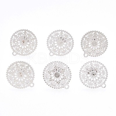 Non-Tarnish 304 Stainless Steel Stud Earring Findings LS-X-STAS-S079-31B-1