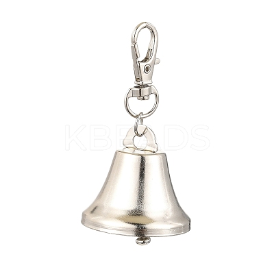 Iron Bell Pendant Decoration HJEW-JM02458-1