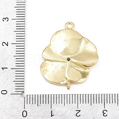 Brass Enamel Connector Charms KK-L275-57G-08-1