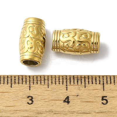 304 Stainless Steel European Beads STAS-I305-195G-1