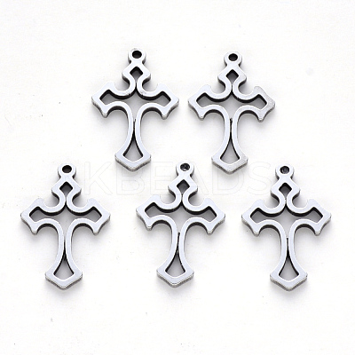 Tarnish Resistant 304 Stainless Steel Pendants STAS-N092-39-1
