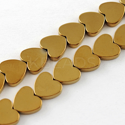 Non-magnetic Synthetic Hematite Beads Strands X-G-Q883-6x6mm-4-1