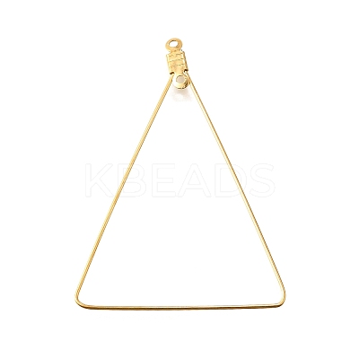 PVD Vacuum Plating 304 Stainless Steel Wire Pendants STAS-S103-12G-1