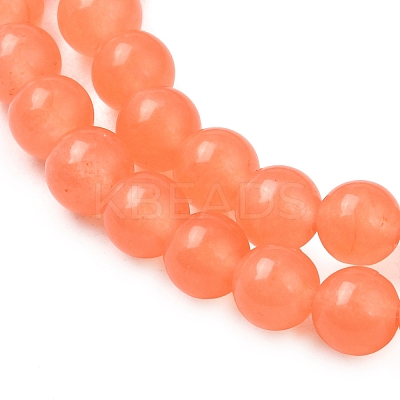 Natural & Dyed Malaysia Jade Bead Strands G-A146-6mm-A07-01-1