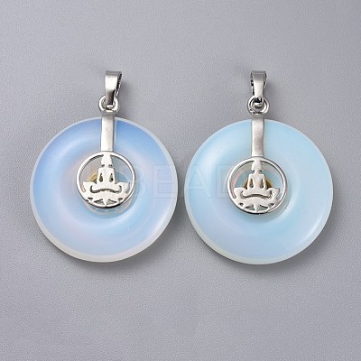 Opalite Pendants G-F640-D01-1