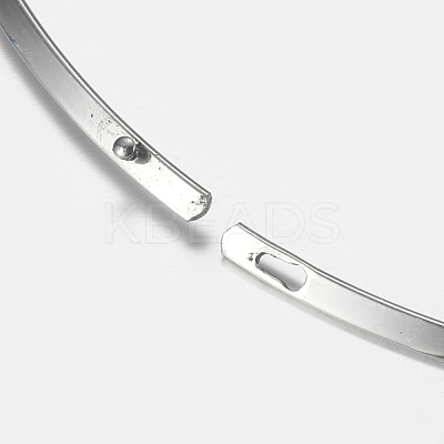 Tarnish Resistant 304 Stainless Steel Choker Necklaces NJEW-F204-01P-1