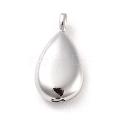 Non-Tarnish 304 Stainless Steel Urn Pendants STAS-D179-19P-1