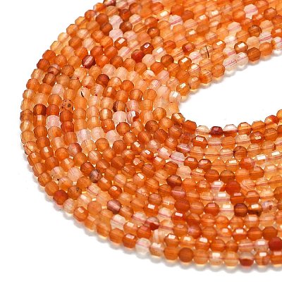 Natural Carnelian Beads Strands G-A260-A20-01-1