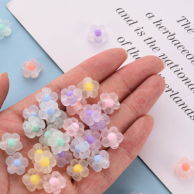 Transparent Acrylic Beads TACR-S152-06C-1