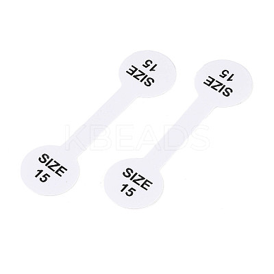 Folding Paper Ring Size Sticker CDIS-C006-01K-1
