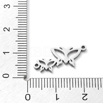 Non-Tarnish 304 Stainless Steel Connector Charms LS-STAS-D036-03B-P-1