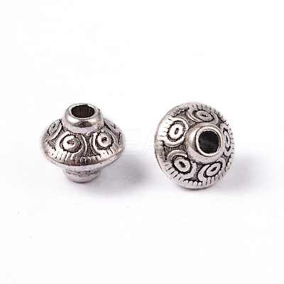 Tibetan Style Alloy Spacer Beads LF1152Y-1