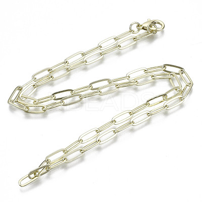 Brass Paperclip Chains MAK-S072-11B-14KC-1