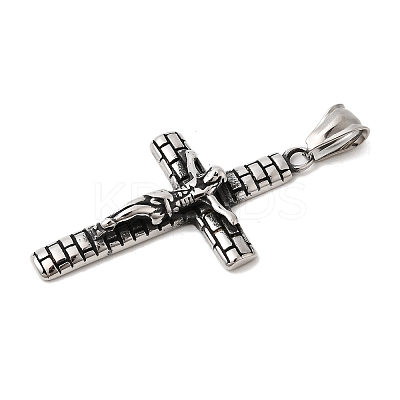 304 Stainless Steel Pendants STAS-A130-09A-AS-1