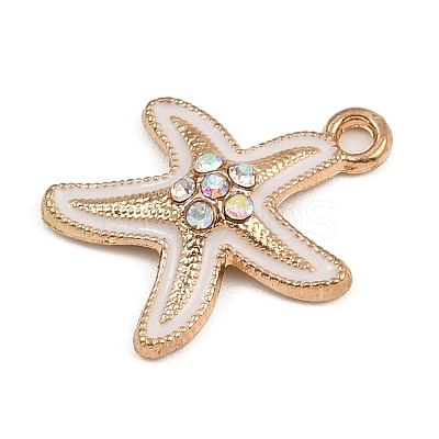 Alloy Enamel Pendants FIND-F013-09G-1