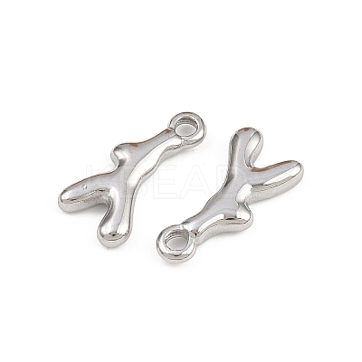 304 Stainless Steel Pendants STAS-L303-26P-01-1