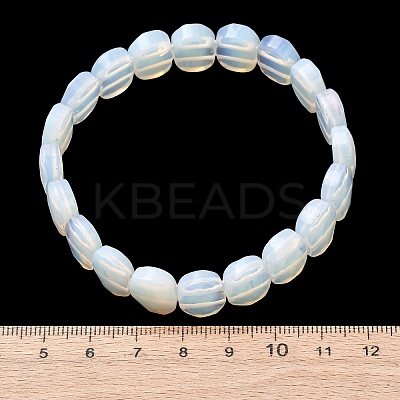 Opalite Faceted Beaded Stretch Bracelets for Women BJEW-K251-07Q-1
