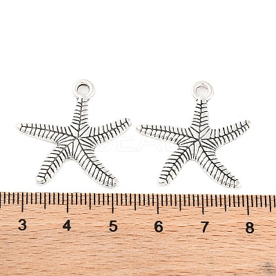Tibetan Style Alloy Pendants X-TIBEP-R304-003AS-LF-1