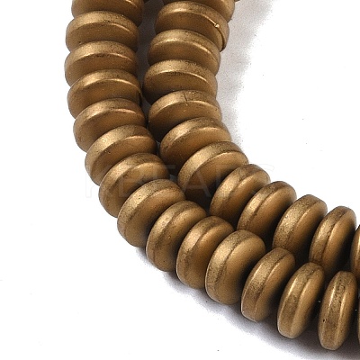 Electroplated Synthetic Non-magnetic Hematite Beads Strands G-E618-08C-1
