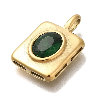 PVD Vacuum Plating 304 Stainless Steel Pendants STAS-S148-25G-1