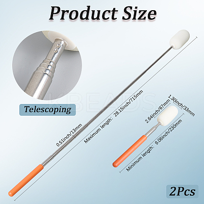 Adjustable Sponge Clay Sculpture Tool AJEW-WH0348-498B-1