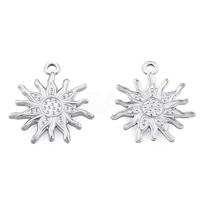 Non-Tarnish 201 Stainless Steel Pendants X-STAS-N098-171P-1