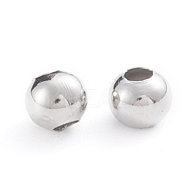Tarnish Resistant 304 Stainless Steel Beads STAS-G230-P01-1