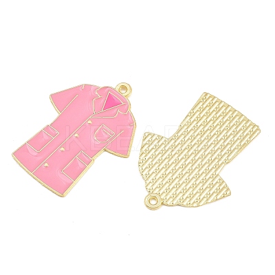 Medical Theme Alloy Enamel Pendants AL-CBA2919-03G-12B-1